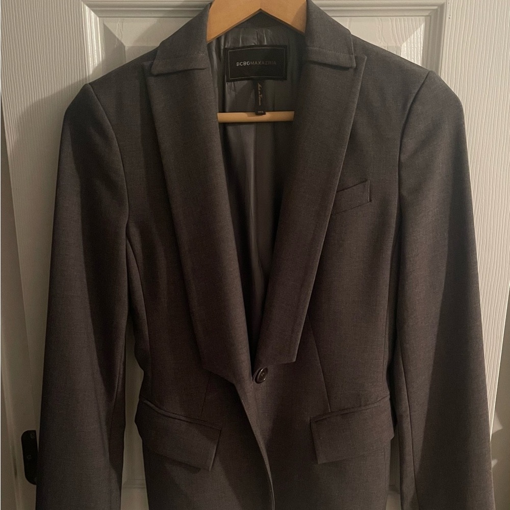 Gray BCBG Max Azria Suit